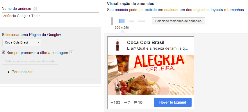Como fazer anúncios no Google Mais